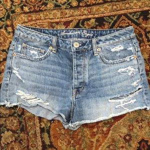 American eagle denim shorts